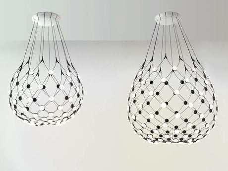 Mesh LED Pendelleuchte, Ø55 von Luceplan - 1 Meter Kabel - Jacobsen Plus