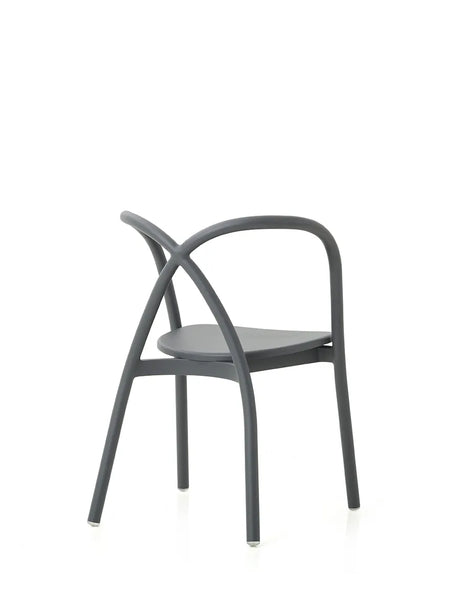 Ming Gartenstuhl, grau von Stellar Works - 4 - Jacobsen Plus