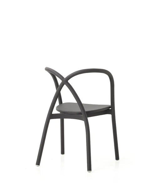 Ming Gartenstuhl, Schwarz von Stellar Works - 3 - Jacobsen Plus