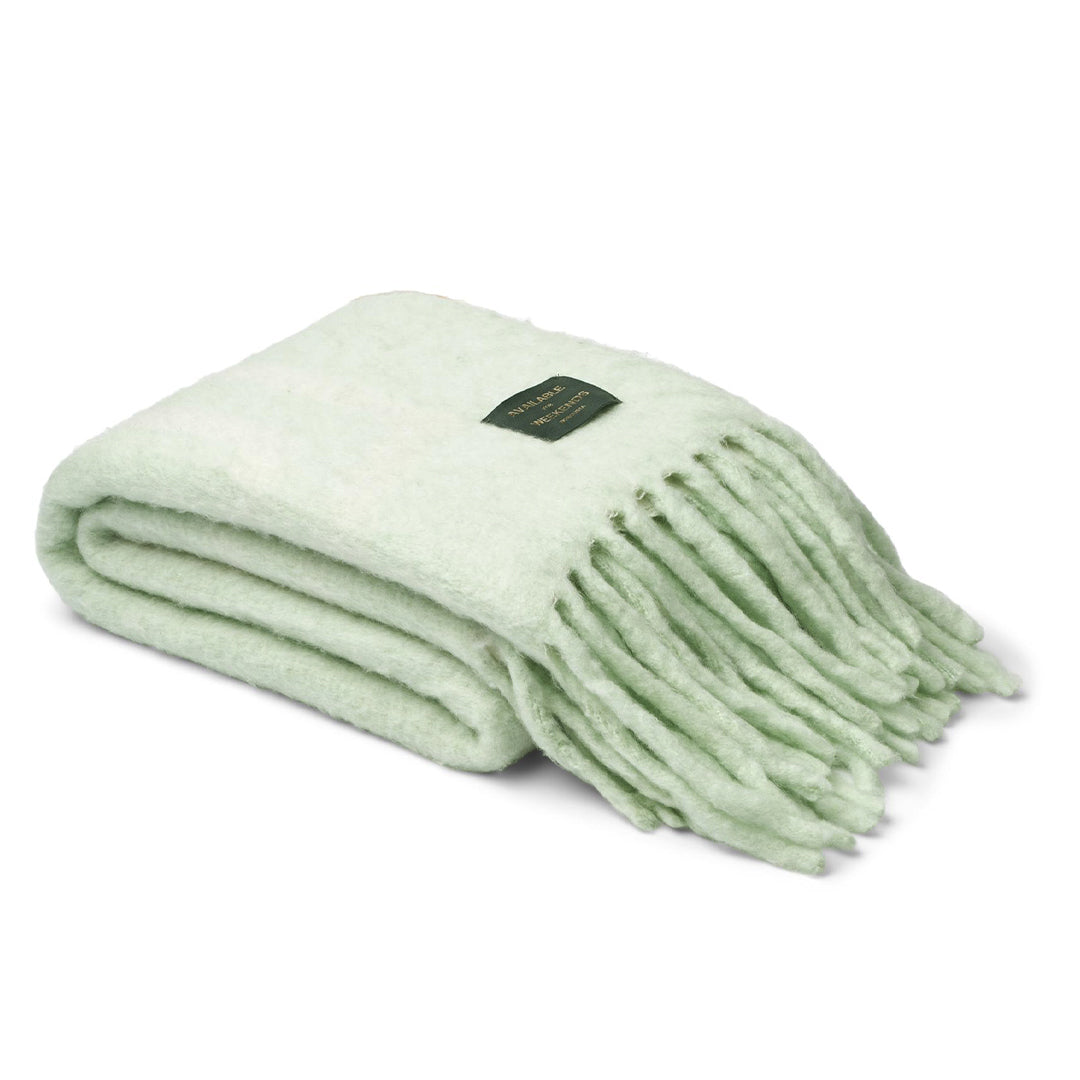 Weekend Decke, mint & creme von Bongusta - 1 - Jacobsen Plus