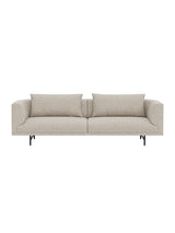 Vipp - Chimney 3-Personers Sofa - Mist - Sort pulverlakeret stel - Jacobsen Plus