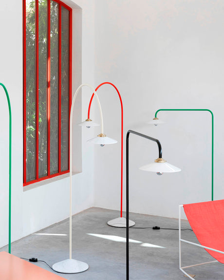 Standing Lamp Marble No.1 von Valerie Objects - Menie Red - Jacobsen Plus