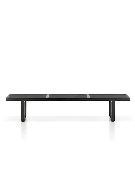 Nelson Bench, lang von Vitra - Esche - Jacobsen Plus