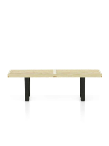 Nelson Bench, kurze Version von Vitra - Esche - Jacobsen Plus