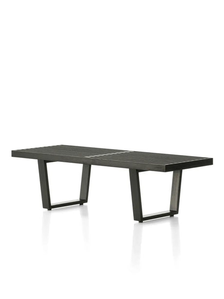 Nelson Bench, kurze Version von Vitra - Schwarz bemalte Esche - Jacobsen Plus