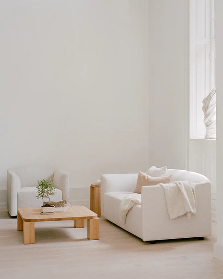 Shore Sofa 2-Sitzer Extended Base, quill von New Works - 4 - Jacobsen Plus