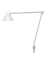 NJP bordlampe fra Louis Poulsen - Hvid / Pind - Jacobsen Plus