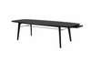 Utility Esstisch 210 cm, Schwarz Eiche von Stellar Works