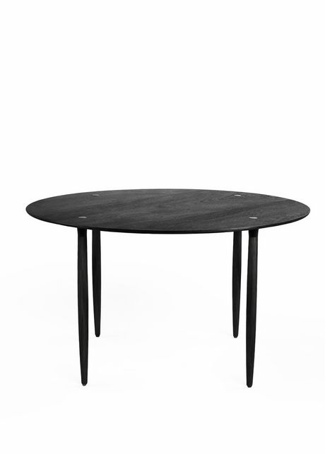 Slow Esstisch Ø125 cm, Onyx Eiche von Stellar Works - 1 - Jacobsen Plus