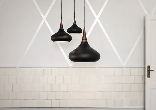 Orient Pendelleuchte, black von Fritz Hansen - 3 - Jacobsen Plus