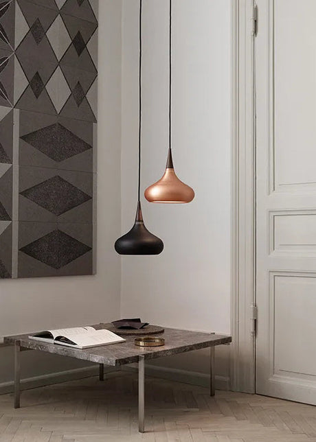 Orient Pendelleuchte, black von Fritz Hansen - 2 - Jacobsen Plus