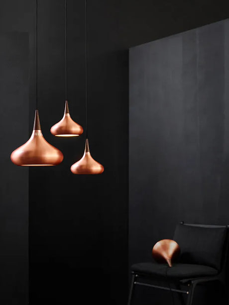 Orient Pendelleuchte, Kupfer von Fritz Hansen - 2 - Jacobsen Plus