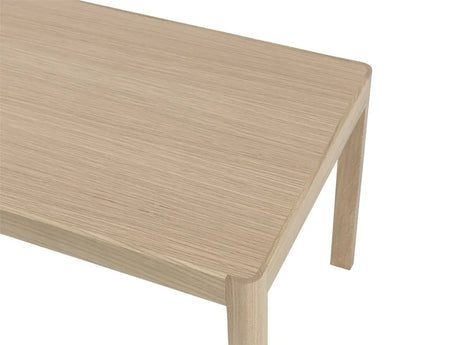 Workshop Coffee Table von Muuto - 86 x 86 cm / Eiche - Eiche - Jacobsen Plus
