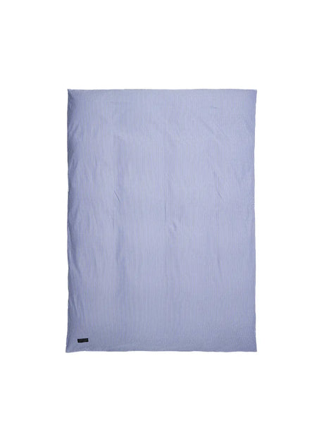Wall Street Oxford Bettbezug Single 140x200 cm von Magniberg - Dark Blue Stripe - Jacobsen Plus
