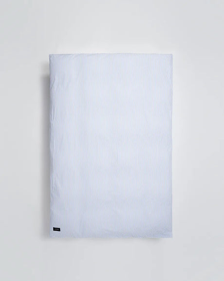 Wall Street Oxford Bettbezug Single 140x200 cm von Magniberg - White Stripe - Jacobsen Plus