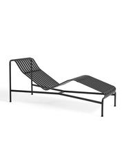 Palissade Chaise Longue, anthrazit von Hay