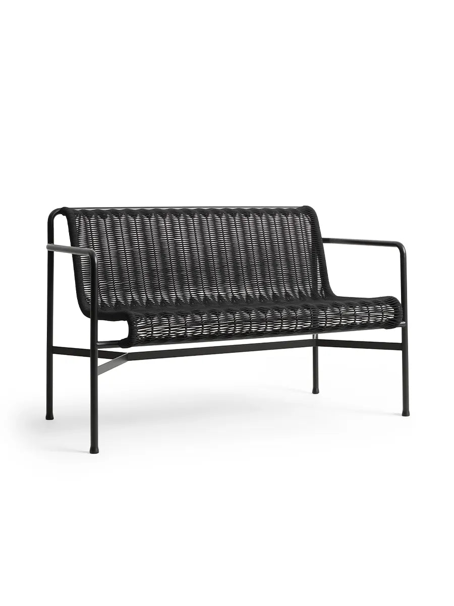 Palissade Cord Dining Bench fra Hay - Anthracite - Jacobsen Plus
