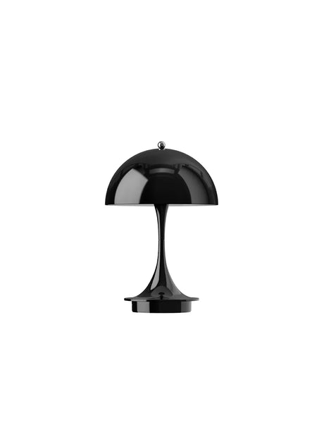 Panthella 160 Portable V3, undurchsichtiges Schwarz von Verner Panton - 1 - Jacobsen Plus