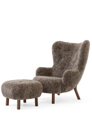 Petra VB3 inkl. Hocker, Sheepskin Sahara von &Tradition