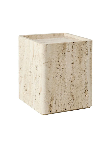 Pietra Beistelltisch, 33 x 33 cm von GUBI - Lebhaftes Sepia - Jacobsen Plus