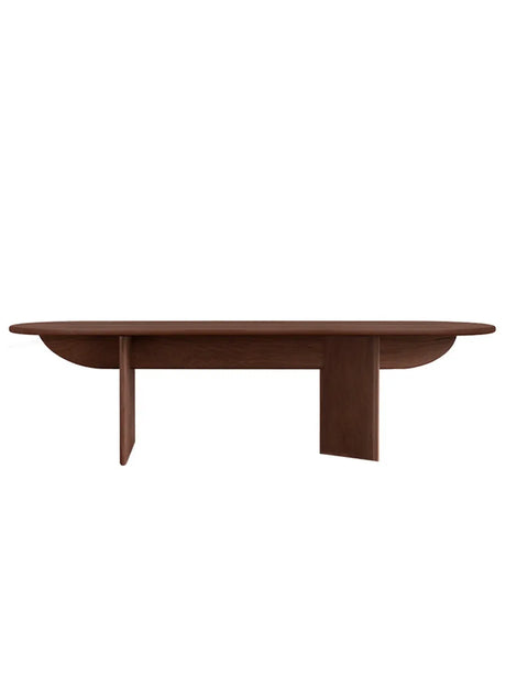 Pillabout Dining Table, 240x95 cm von Louise Roe - Dunkel gebeizte Eiche - Jacobsen Plus