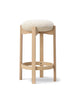 Pioneer Bar Stool, lacquered oak/zero 0001 von Fredericia Furniture