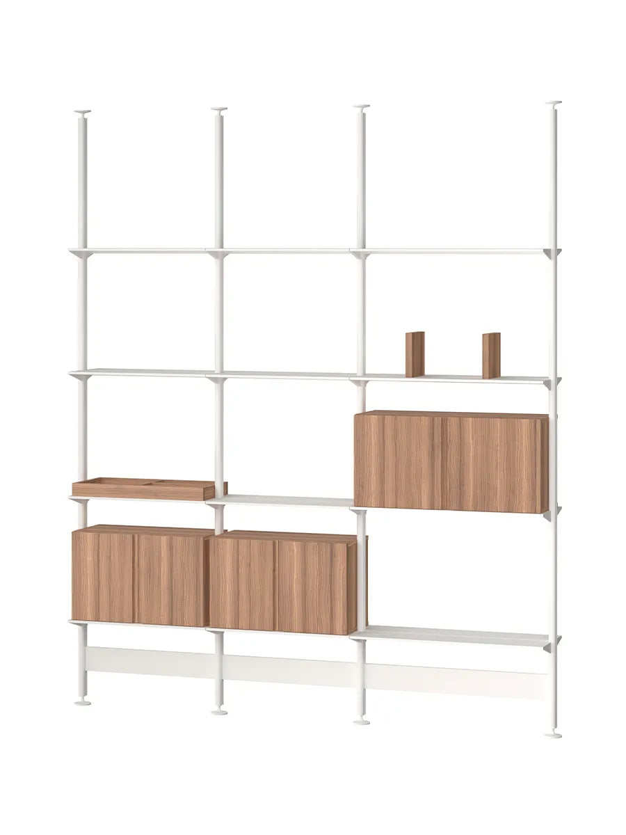 Pira G2 Floor-to-Ceiling Shelving Bundle C fra String - 6 - Jacobsen Plus