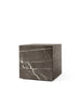 Plinth Cubic Grey Kendzo Marmor von Audo Copenhagen