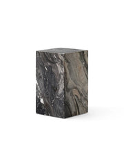 Plinth Tall, grey galaxy marble von Audo Copenhagen
