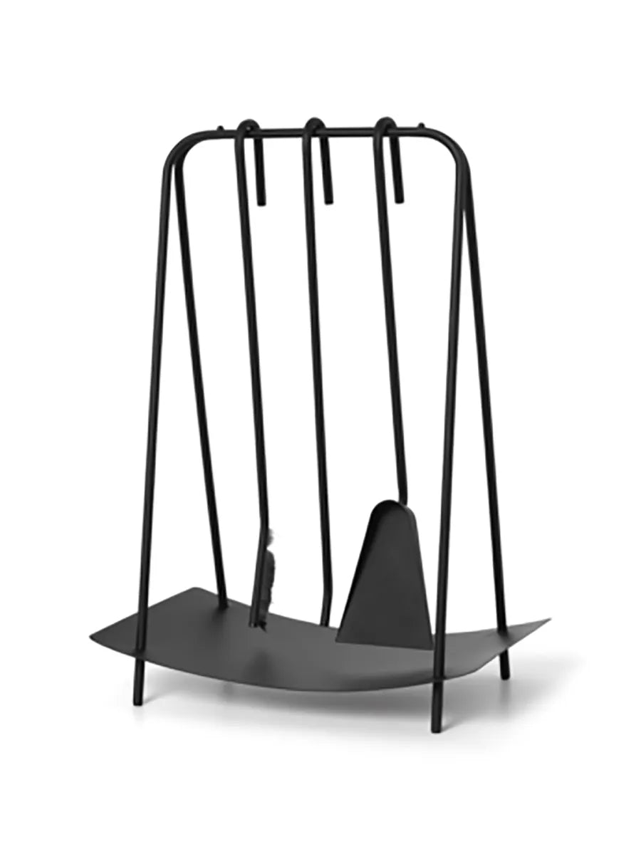 Port Fireplace Tools, sort fra Ferm Living - 1 - Jacobsen Plus