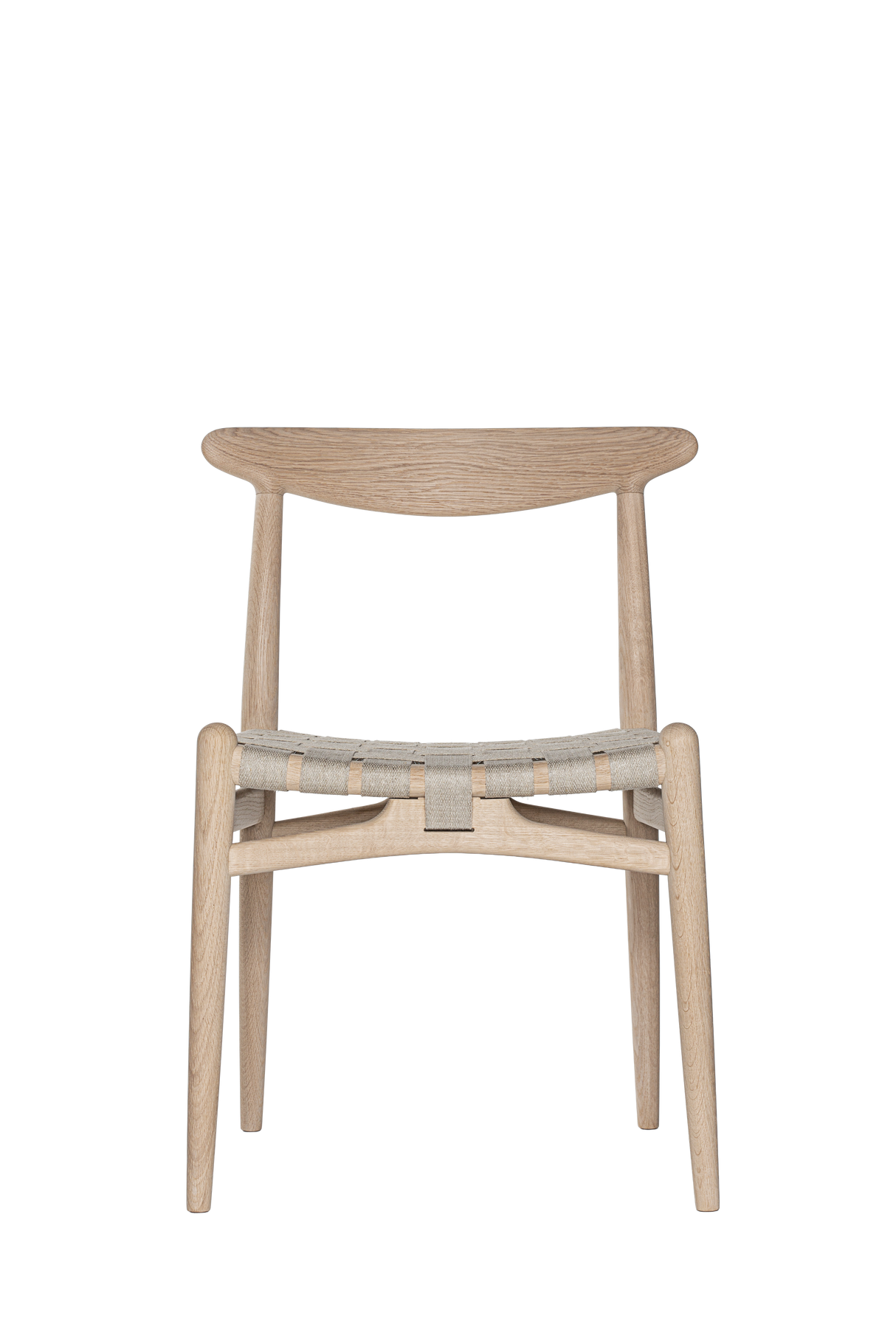 PP101 stol af Hans J. Wegner - Eg / sæbebehandlet / natur gjorde - Jacobsen Plus