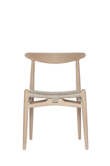 PP101 stol af Hans J. Wegner - Eg / sæbebehandlet / natur gjorde - Jacobsen Plus
