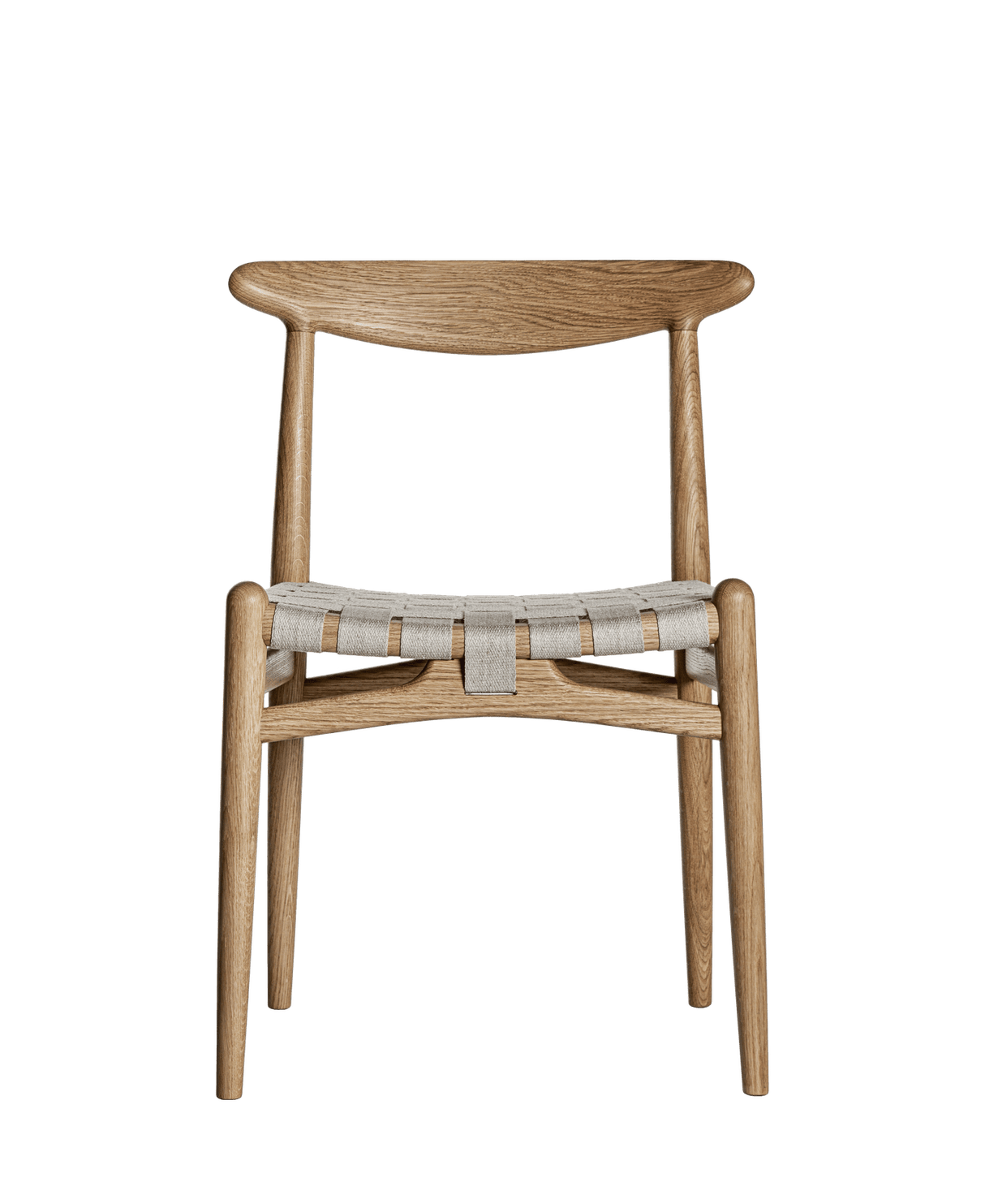 PP101 stol af Hans J. Wegner - Eg / klar bioolie / natur gjorde - Jacobsen Plus