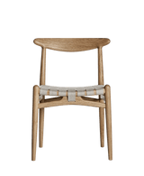 PP101 stol af Hans J. Wegner - Eg / klar bioolie / natur gjorde - Jacobsen Plus