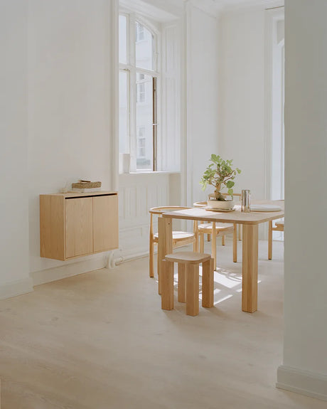 Cabinet Tall m. Türen von New Works - Walnuss - Jacobsen Plus