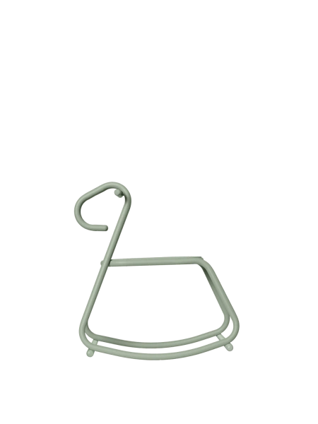 Lussi Rocking Horse – skulpturales Schaukelpferd von Ferm Living - Rose - Jacobsen Plus