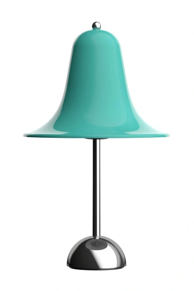 Pantop Tischleuchte, Ø23 von Verner Panton - Helles Türkis - Jacobsen Plus