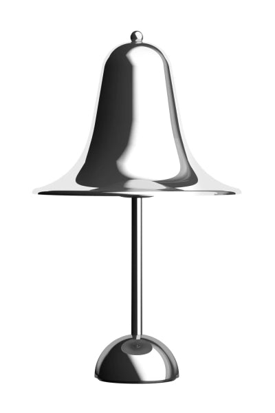 Pantop Tischleuchte, Ø23 von Verner Panton - Chrome - Jacobsen Plus