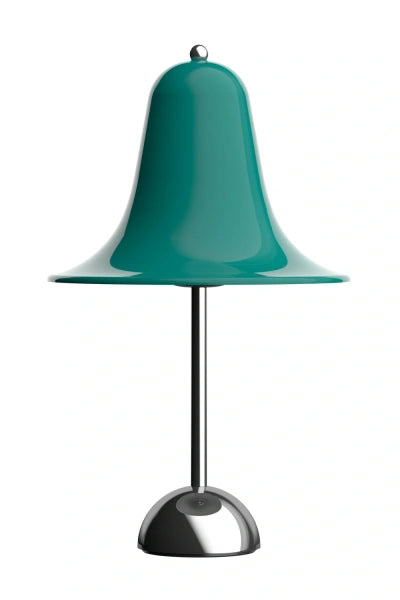 Pantop Tischleuchte, Ø23 von Verner Panton - Dunkeltürkis - Jacobsen Plus