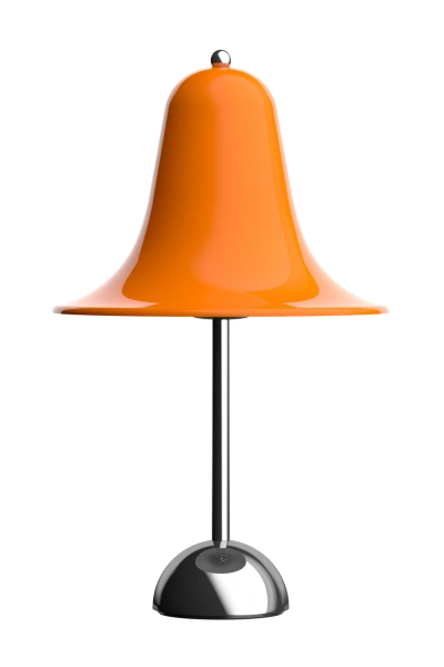 Pantop Tischleuchte, Ø23 von Verner Panton - Leuchtendes Orange - Jacobsen Plus