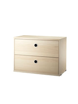 Modul m. To Skuffer, B58 fra String - Ask - Jacobsen Plus