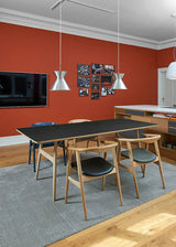 Snedkergården - RM13 Spisebord, ubehandlet eg, 80x200 cm - 2 - Jacobsen Plus