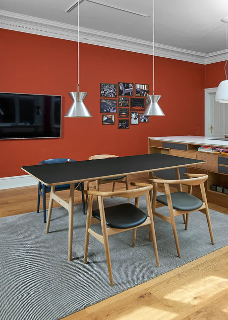 Snedkergården - RM13 Esstisch, unbehandelt Eiche, 80x200 cm - 2 - Jacobsen Plus