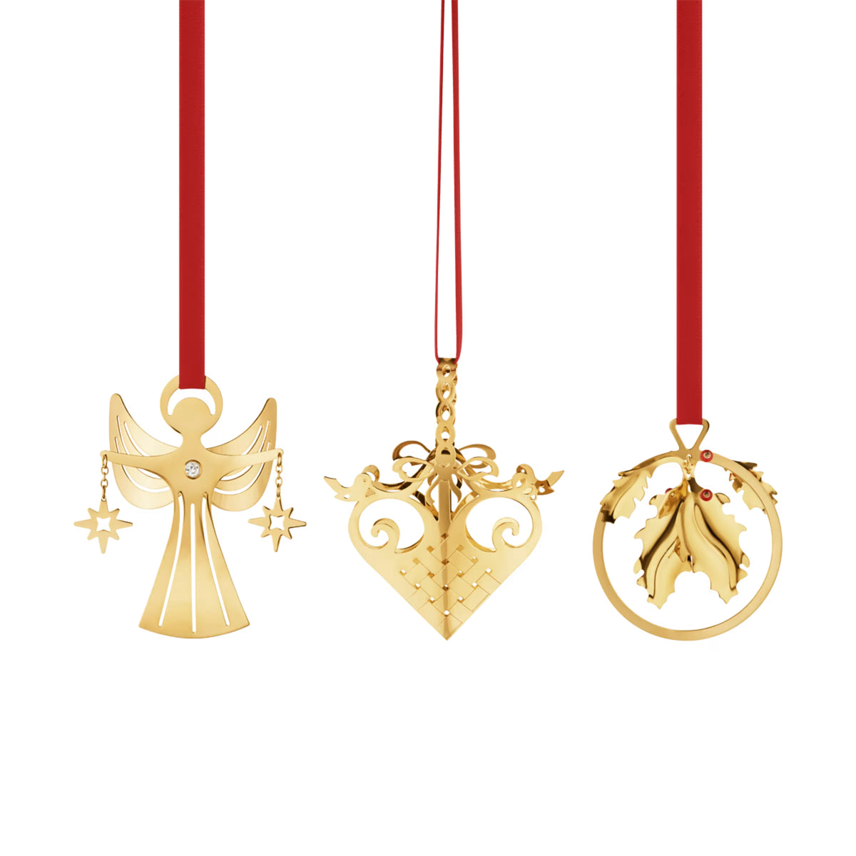 Georg Jensen - 2026 Miniaturejuleuro sæt, 3 stk.