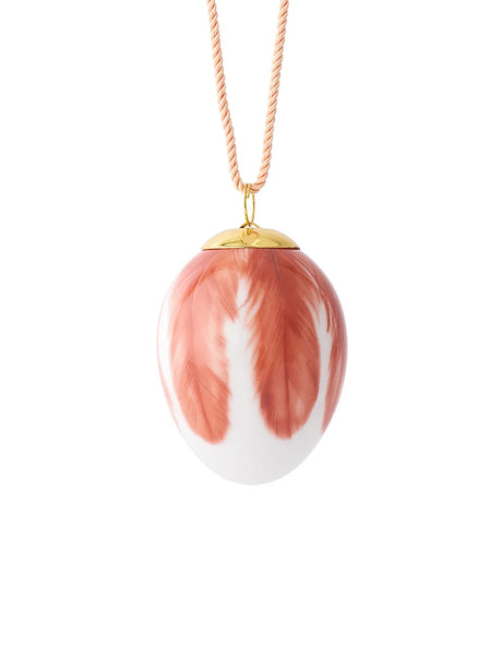 Royal Copenhagen Osterei 2025, Rotkehlchenfeder 6 cm - 2 - Jacobsen Plus