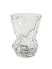 Reflection Vase, klares Glas von Hein Studio