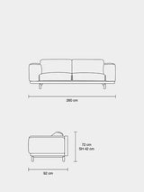 Rest 3 Pers. Sofa von Muuto - 3 - Jacobsen Plus