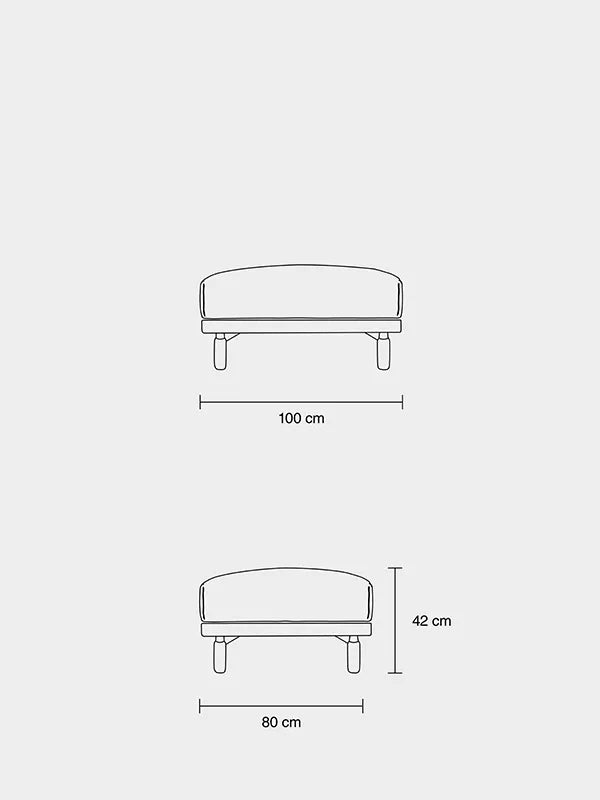 Rest Pouf fra Muuto - 2 - Jacobsen Plus
