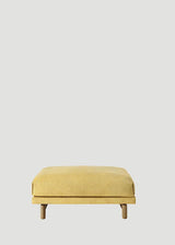 Rest Pouf fra Muuto - Light yellow - Hallingdal 407 / Eg - Jacobsen Plus
