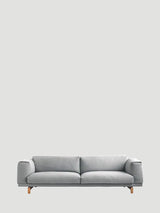 Rest 3 Pers. Sofa von Muuto - Grey - Hallingdal 123 / Eg - Jacobsen Plus